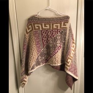 Poncho sweater